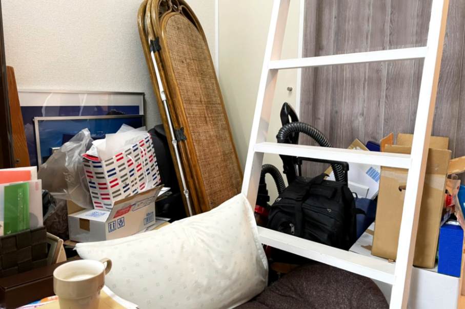 遺品の多い部屋